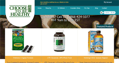 Desktop Screenshot of choosetobehealthy.com